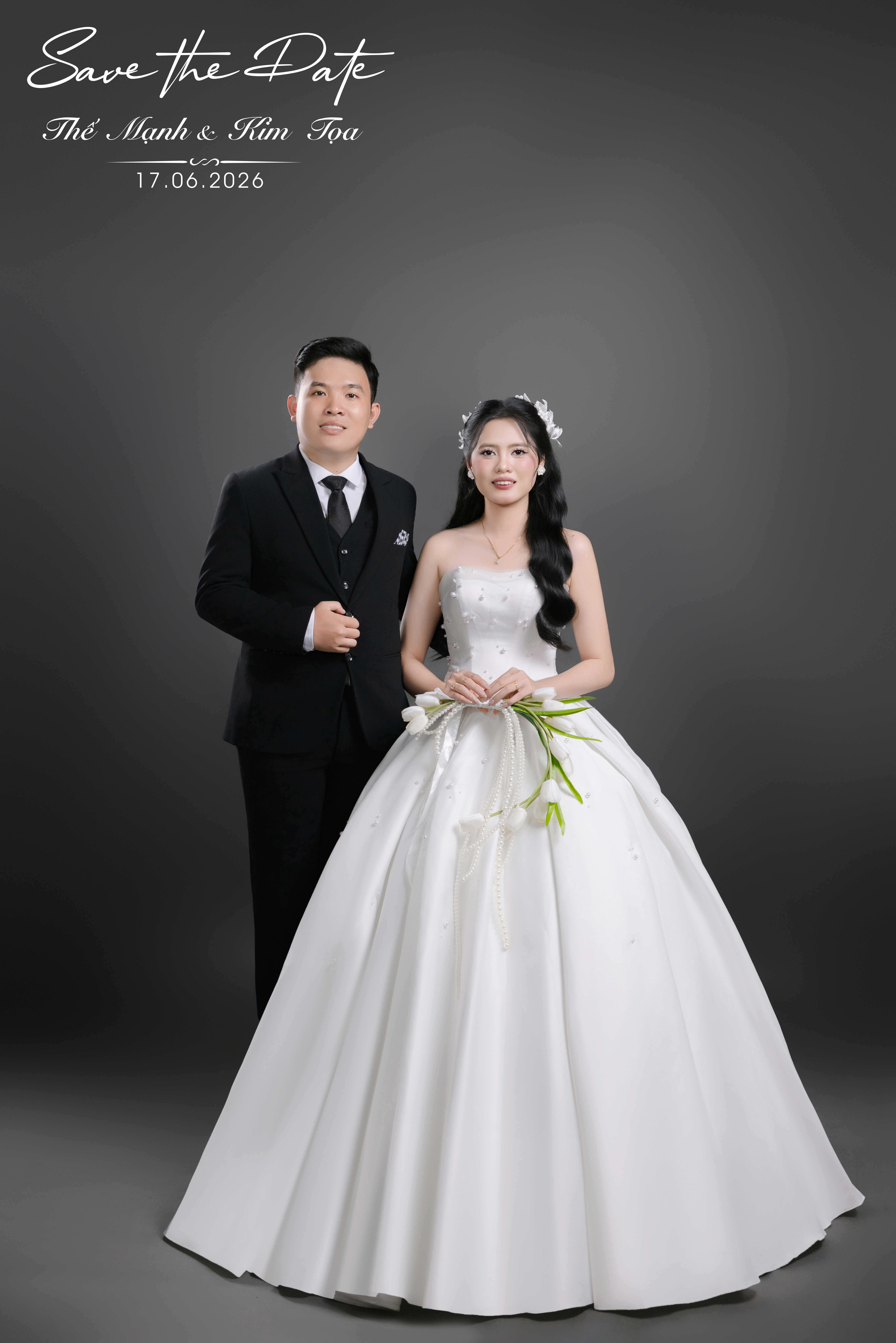 Ảnh cưới Hồ Thế Mạnh & Hán Thị Kim Toạ